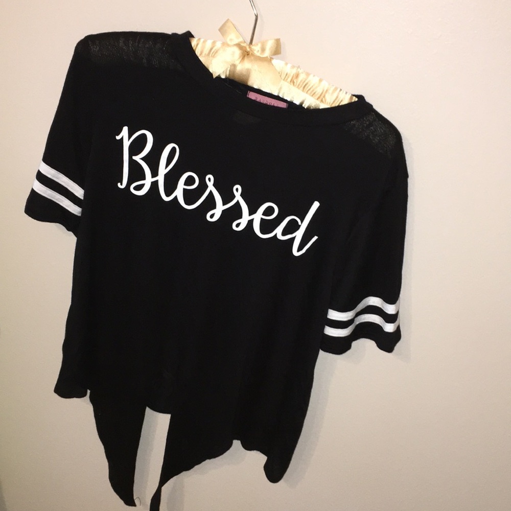 Be blessed shirt🖤🖤
